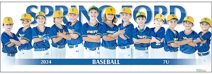 2024 Spring Ford Baseball 7U 1