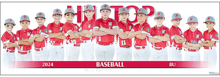 2024 Hilltop Baseball 8U 1