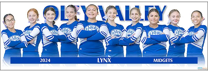 2024 Oley Lynx Midgets Cheerleading 1