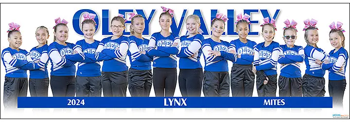 2024 Oley Lynx Mites Cheerleading 1