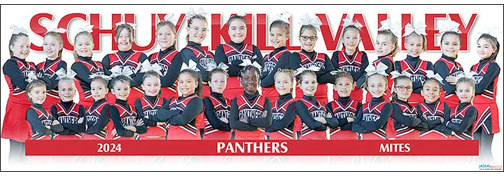 2024 Schuylkill Valley Panthers Mites Cheerleading 1