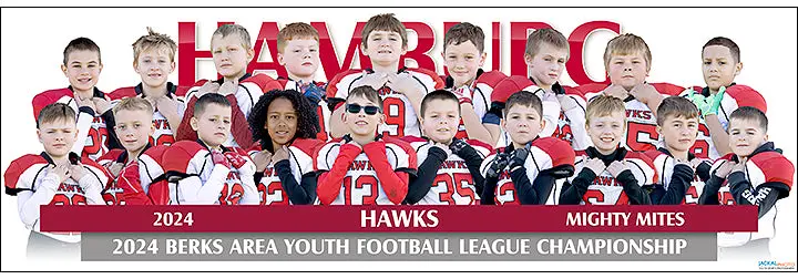 2024 Hamburg Hawks Mighty Mites Football 1