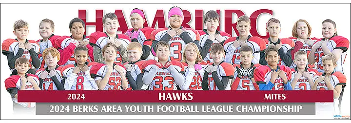 2024 Hamburg Hawks Mites Football 1