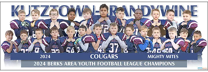 2024 Kutztown-Brandywine Cougars Mighty Mites Football 1