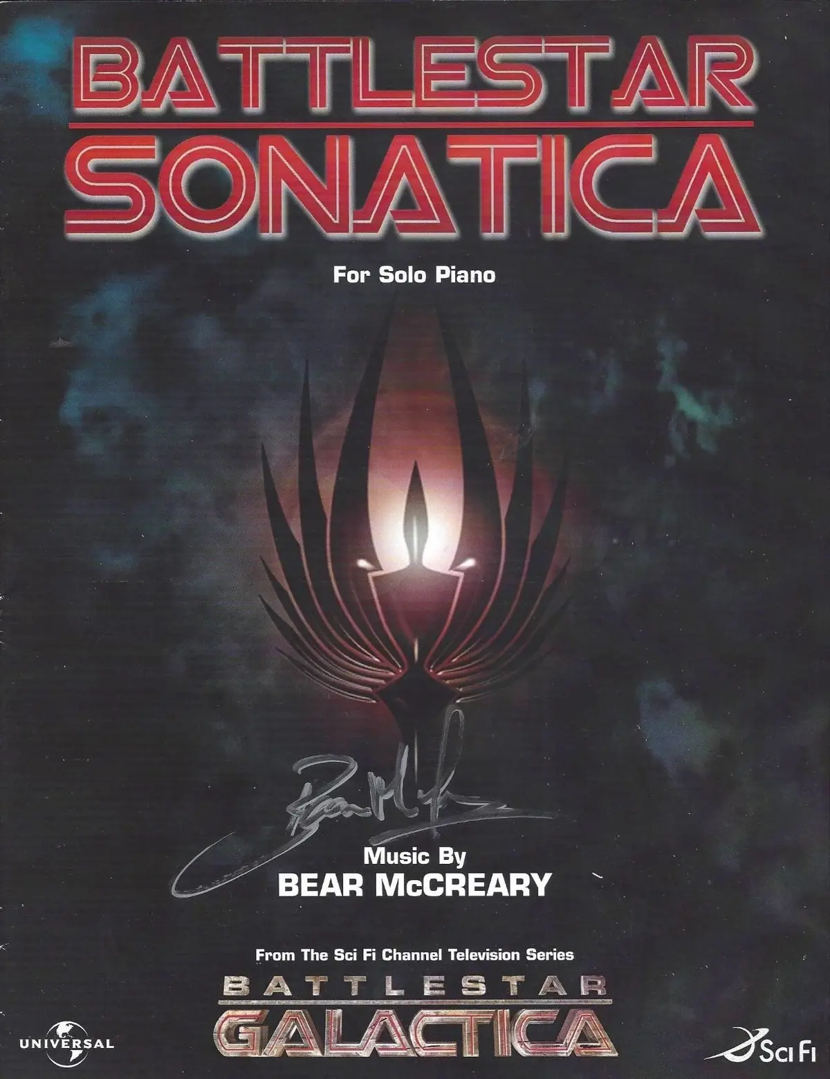 Battlestar Sonatica From Battlestar Galactica - Sheet Music For Piano - Music By Bear Mccreary 1