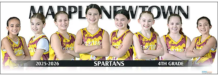 2025-26 Marple-Newtown Spartans Girls Grade 4 1