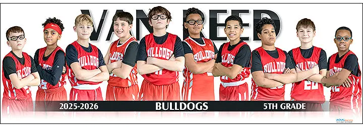 2025-26 Van Reed Bulldogs Boys Grade 5 1