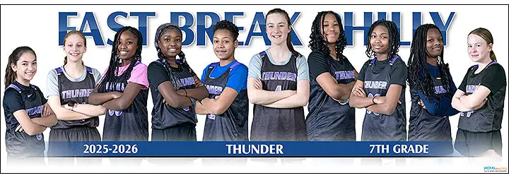 2025-26 Fast Break Philly Thunder Girls Grade 7 1