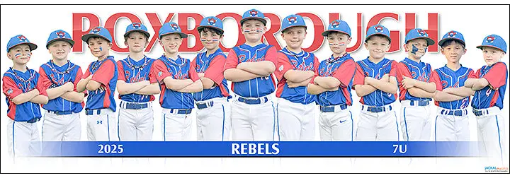 2025 Roxborough Rebels Blue 7U 1