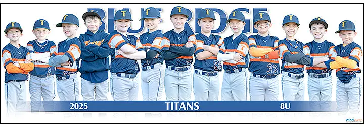 2025 Blue Ridge Titans 8U 1