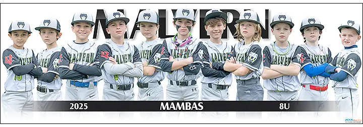 2025 Malvern Mambas 8U Black 1