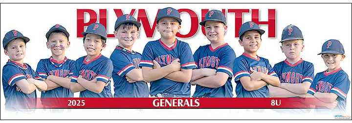 2025 Plymouth Generals 8U 1