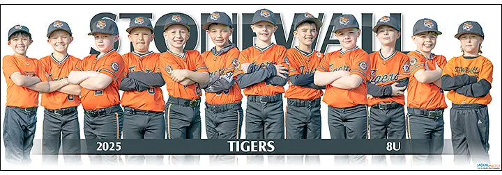 2025 Stonewall Tigers 8U 1