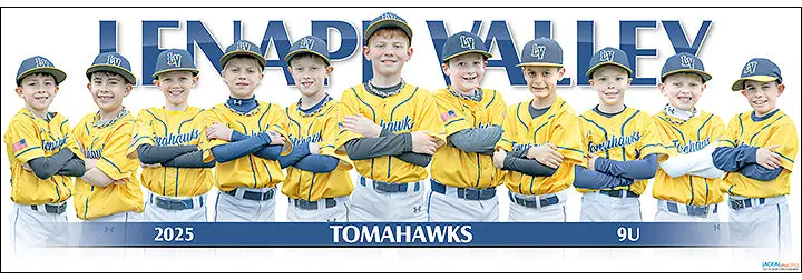 2025 Lenape Valley Tomahawks 9Ub 1