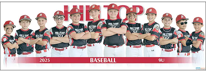 2025 Hilltop Baseball 9U 1