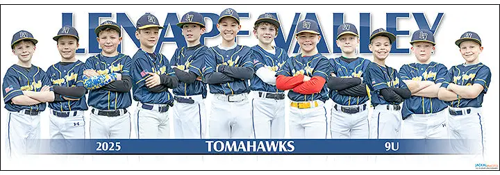 2025 Lenape Valley Tomahawks 9U 1