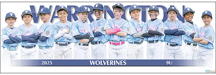 2025 Warrington Wolverines 9U 1