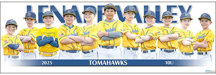 2025 Lenape Valley Tomahawks 10U 1
