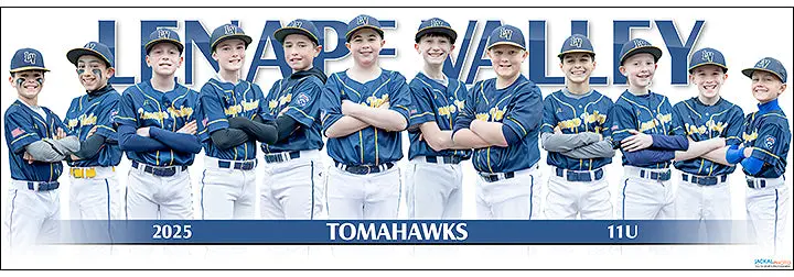 2025 Lenape Valley Tomahawks 11U 1