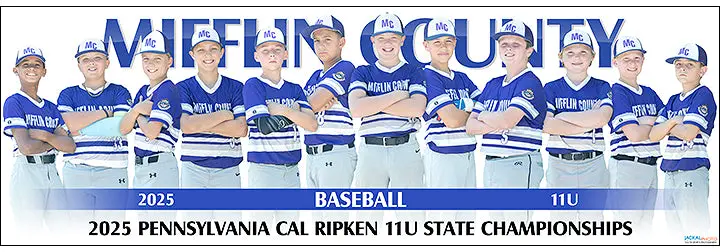 2025 Mifflin County Baseball 11U 1