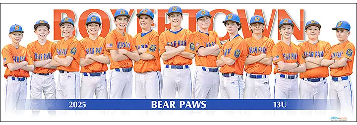 2025 Boyertown Bears Paws 13U 1