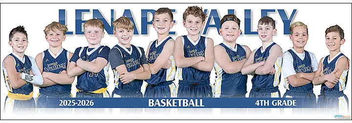 2025-26 Lenape Valley Boys Grade 4 1