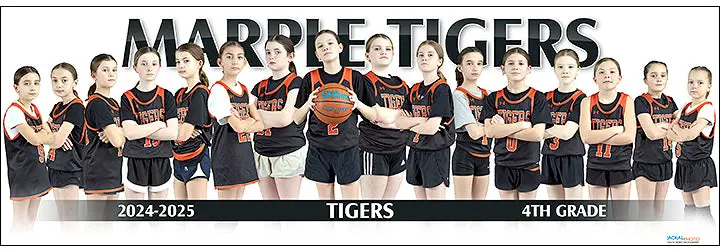 2024-25 Marple Tigers 4Th Grade Girls 1
