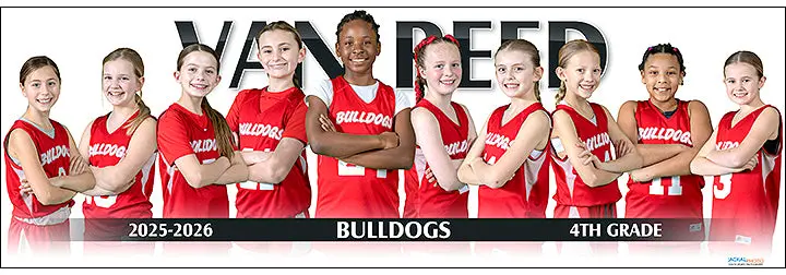 2025-26 Van Reed Bulldogs Girls Grade 4 1