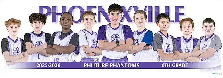 2025-26 Phoenixville Phuture Phantoms Grade 6 White 1