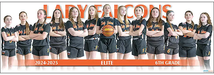 2024-25 Lady Falcons 6Th Grade 1