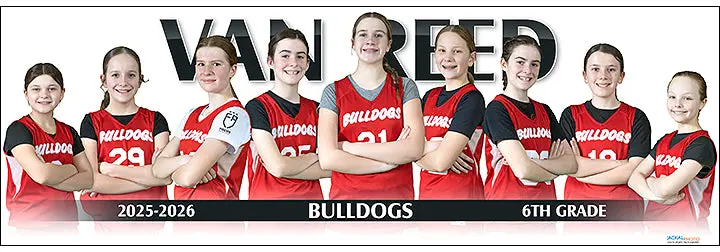 2025-26 Van Reed Bulldogs Girls Grade 6 1