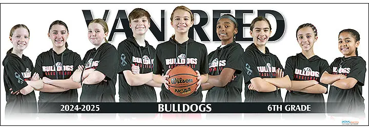 2024-25 Van Reed 6Th Grade Girls-Red 1