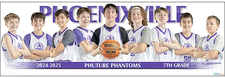 2024-25 Phoenixville 7Th Grade Boys - White 1