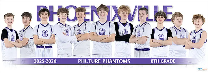 2025-26 Phoenixville Phuture Phantoms Grade 8 White 1