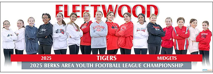 2025 Fleetwood Tigers Midgets Cheer 1