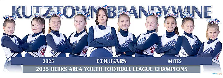 2025 Kutztown-Brandywine Cougars Mites Cheer 1