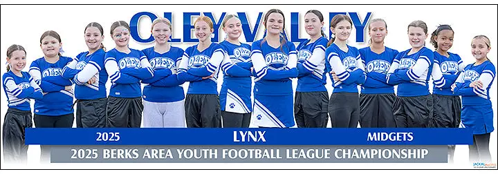 2025 Oley Valley Lynx Midgets Cheer 1