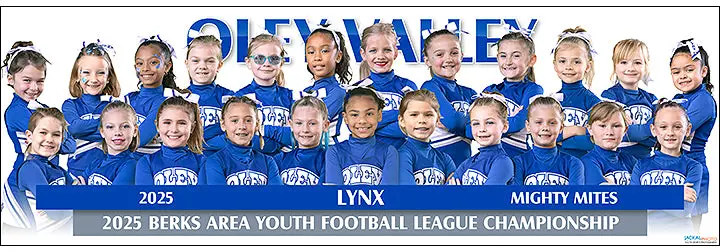 2025 Oley Valley Lynx Mighty Mites Cheer 1