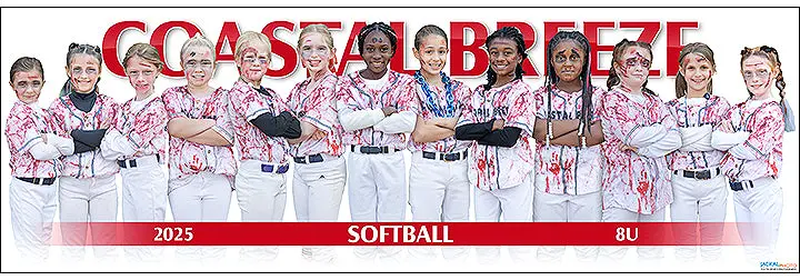 2025 Coastal Breeze Softball 8U 1