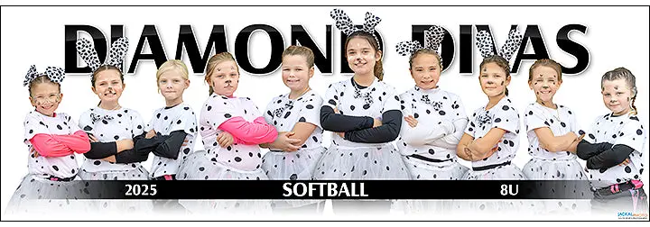 2025 Diamond Divas 8U 1