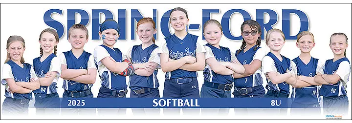 2025 Spring-Ford Softball 8U 1