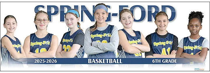 2025-26 Spring-Ford Girls Grade 6-Day 1