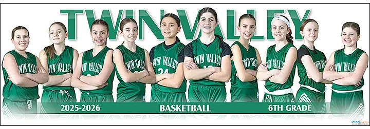 2025-26 Twin Valley Basketball Girls Grade 6 1