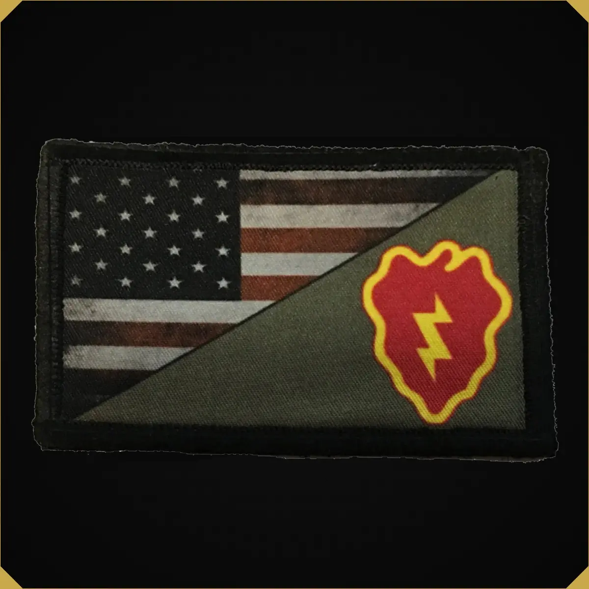 25Th Infantry Division / Usa Flag Morale Patch 1