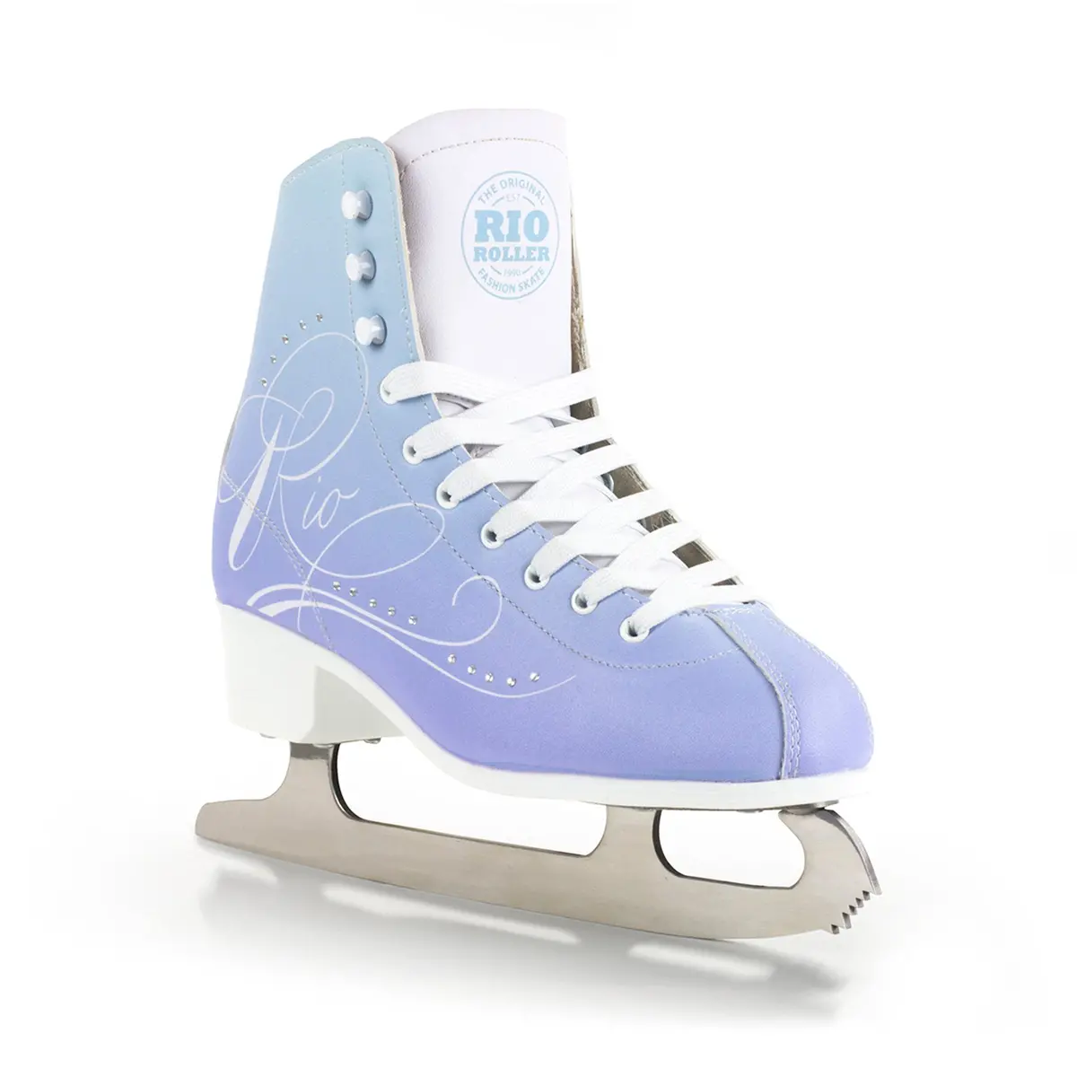 Rio Roller Moonlight Ice Skates, Blue 1