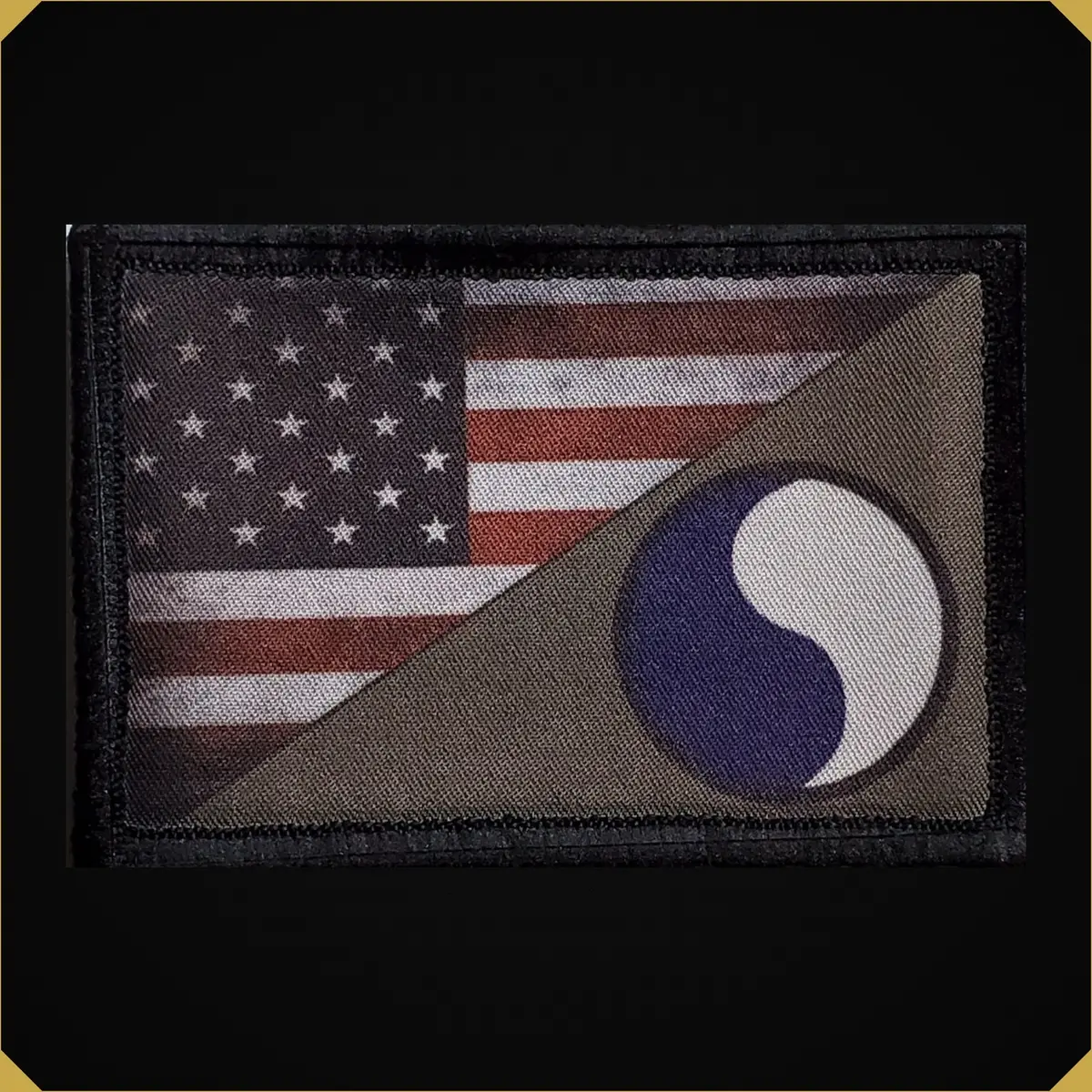 29Th Infantry Division / Usa Flag Morale Patch 1