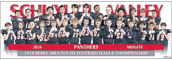 2024 Schuylkill Valley Panthers Midgets Football 1