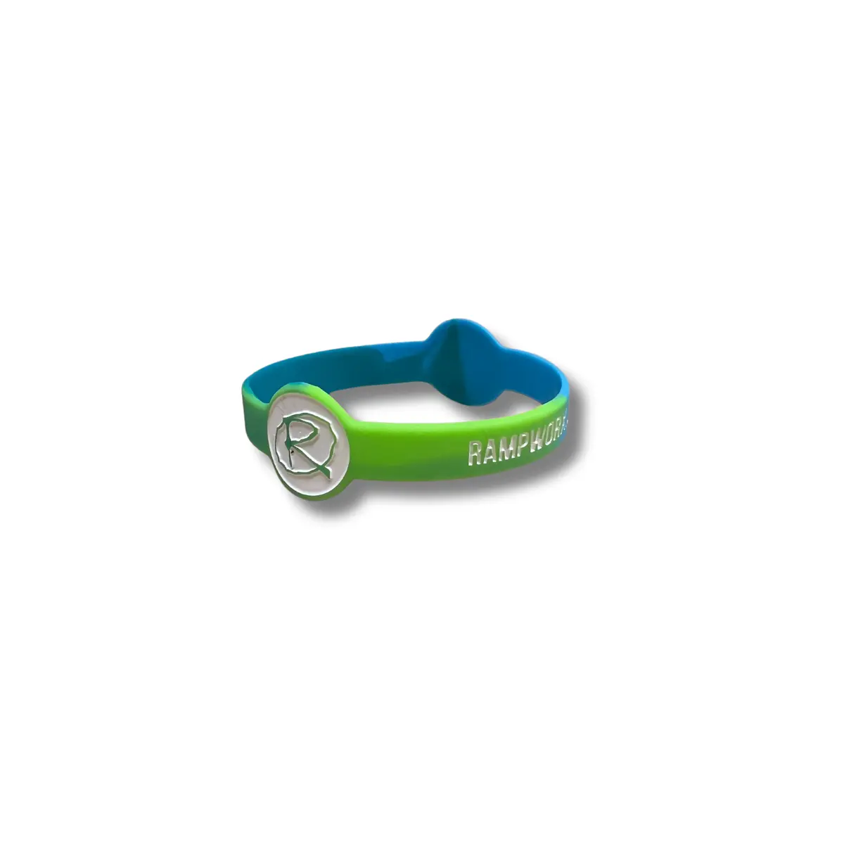 Rampworx Wristband, Green/Blue/Teal 1