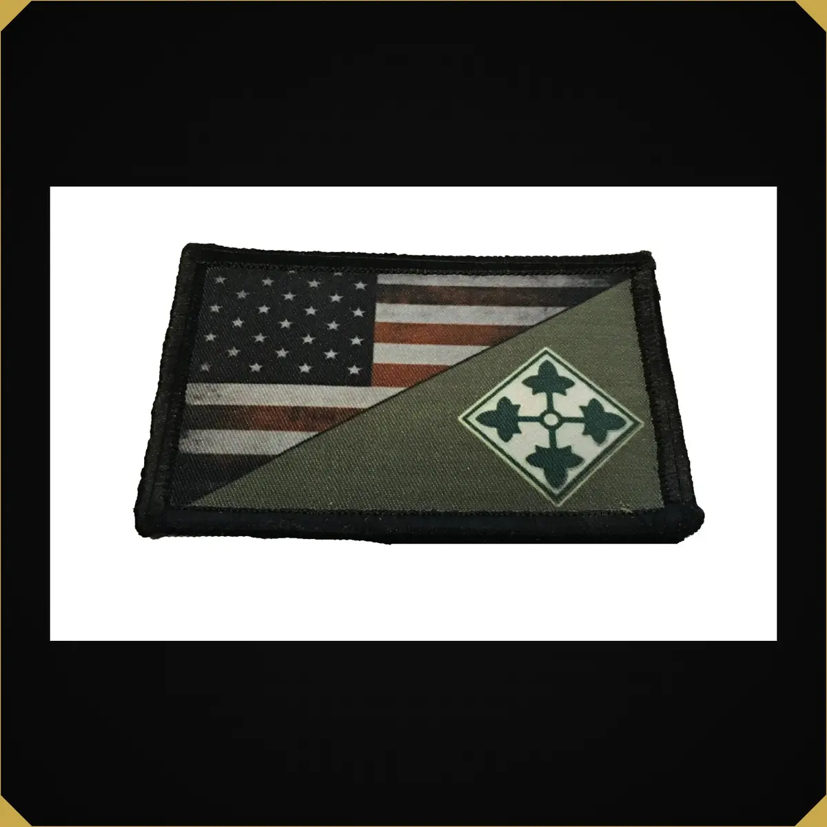 4Th Infantry Division Us Army Morale Patch 1