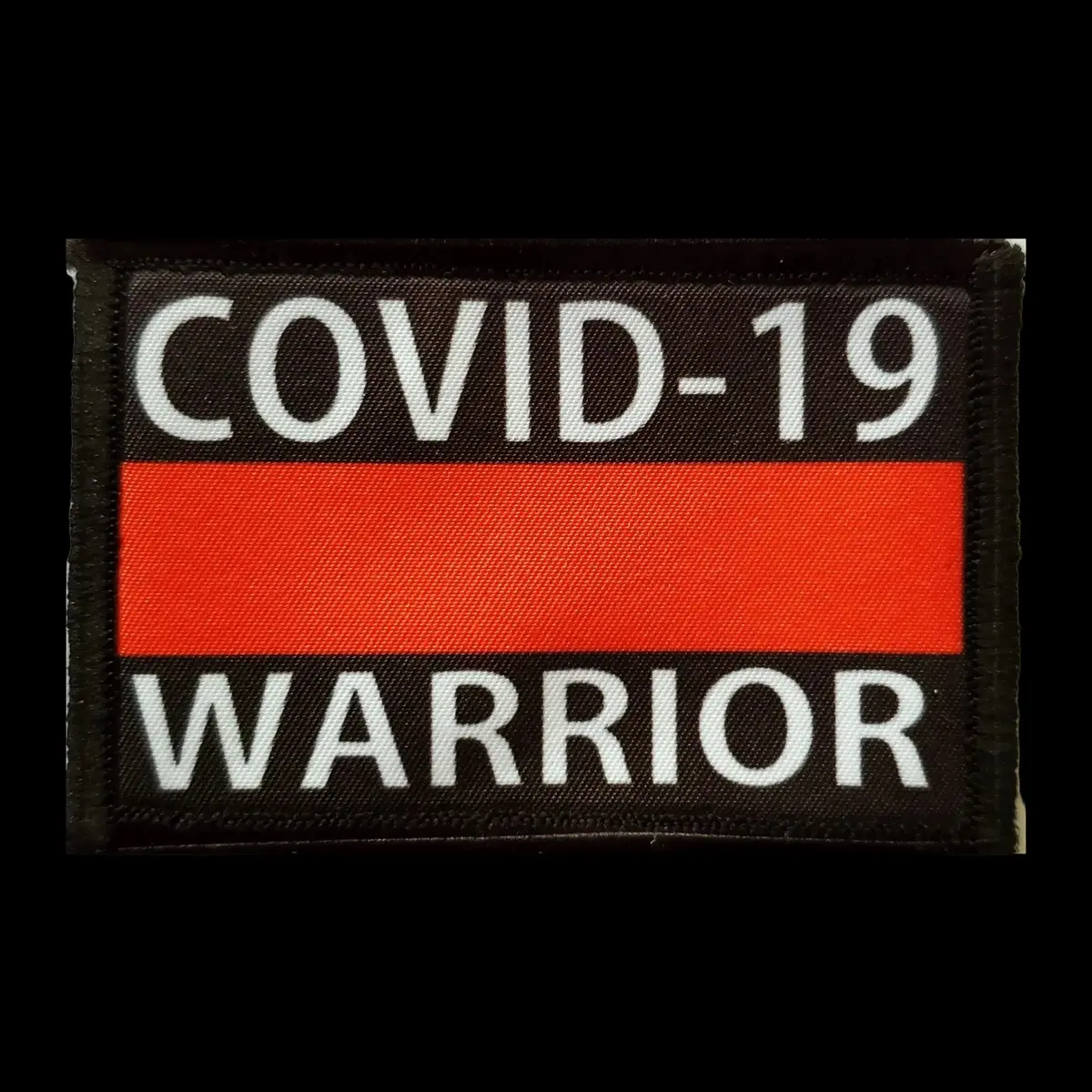 2X3" Fire & Rescue Covid-19 Warrior Morale Patch 1